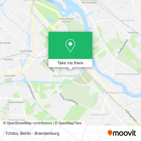 Tchibo map