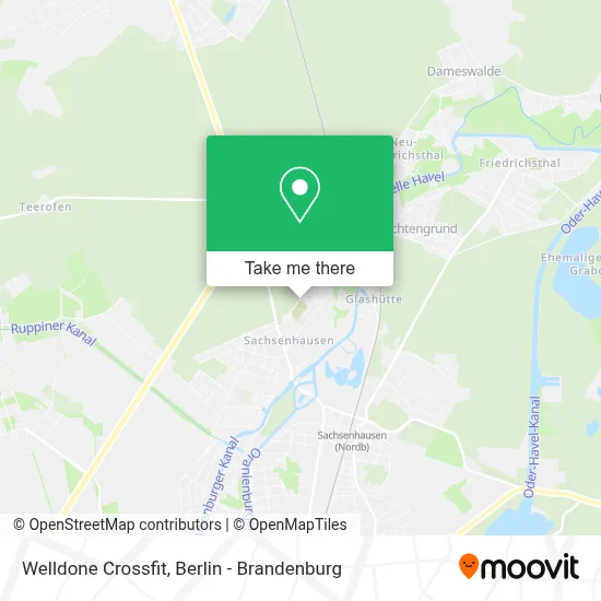 Welldone Crossfit map