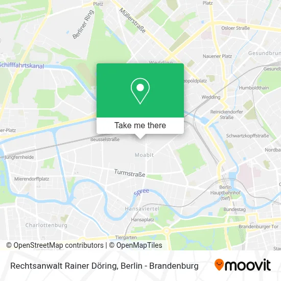 Rechtsanwalt Rainer Döring map