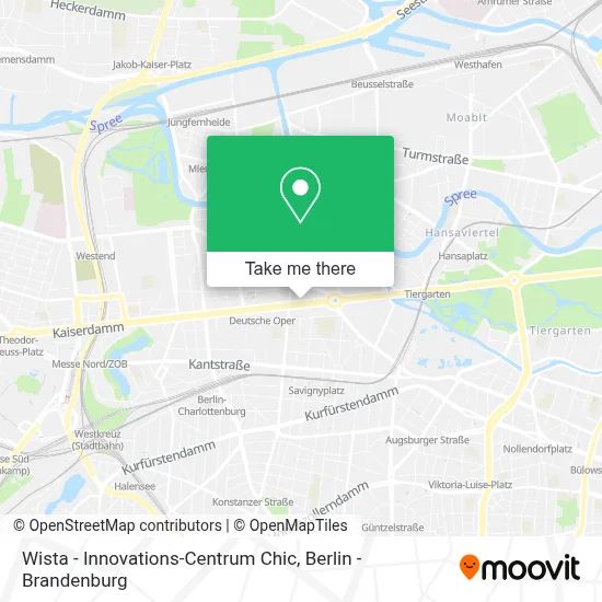 Wista - Innovations-Centrum Chic map