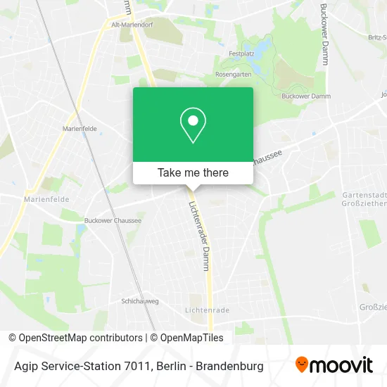 Agip Service-Station 7011 map