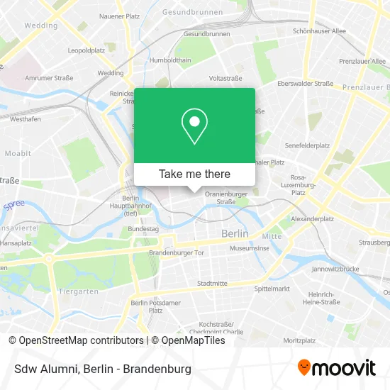 Sdw Alumni map
