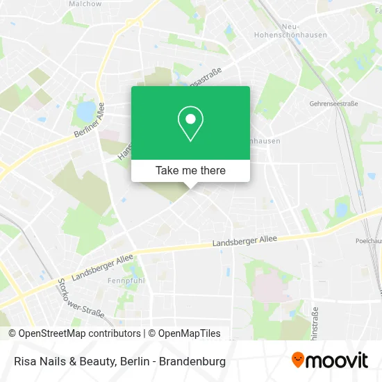 Risa Nails & Beauty map