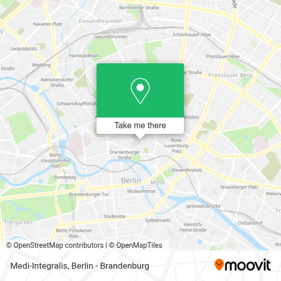 Medi-Integralis map