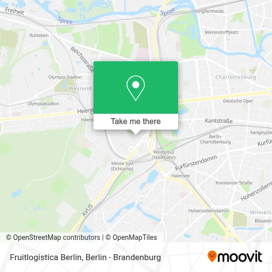 Fruitlogistica Berlin map
