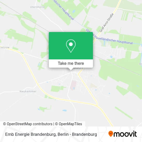 Emb Energie Brandenburg map