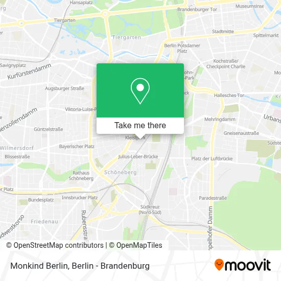 Monkind Berlin map