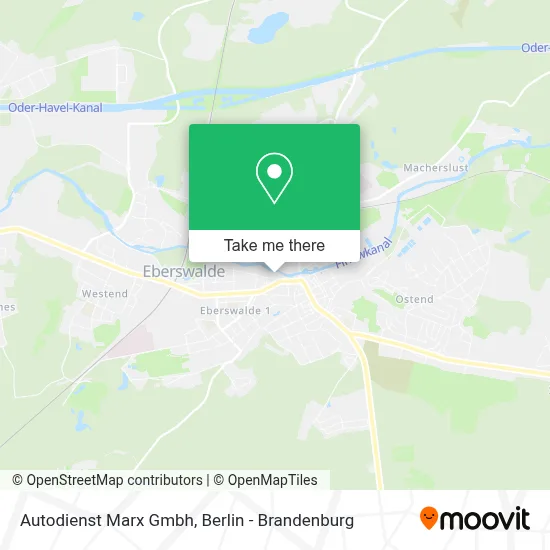 Autodienst Marx Gmbh map