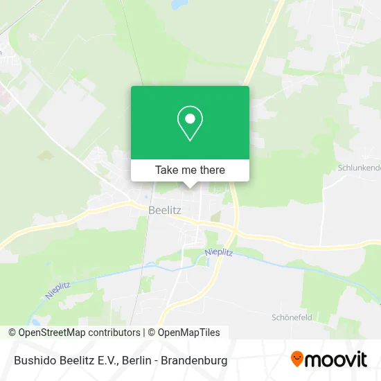 Bushido Beelitz E.V. map