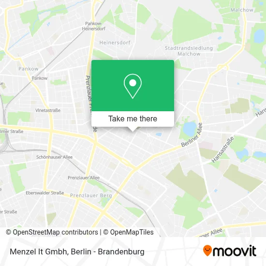 Menzel It Gmbh map