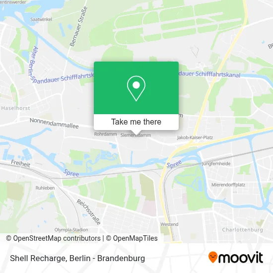 Shell Recharge map