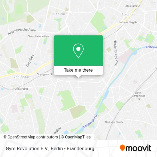 Gym Revolution E.V. map