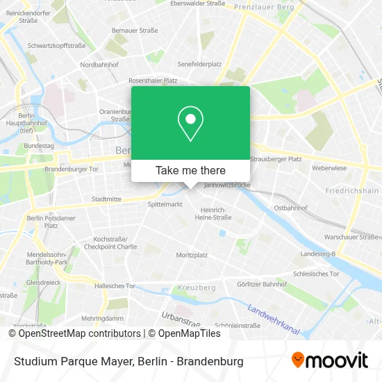 Studium Parque Mayer map
