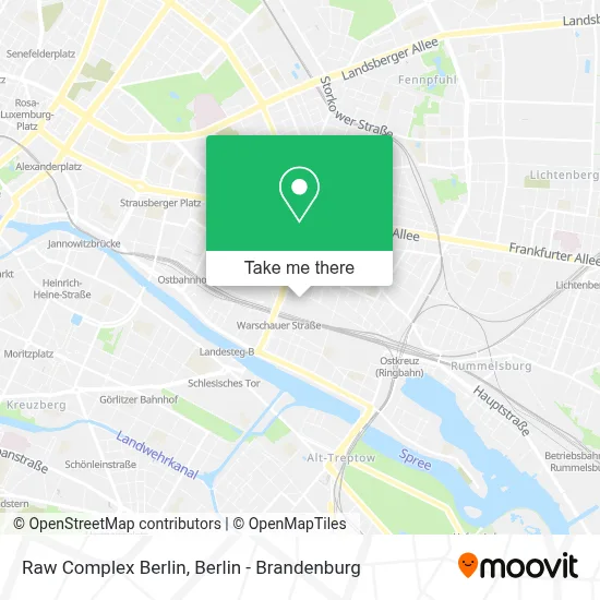 Raw Complex Berlin map
