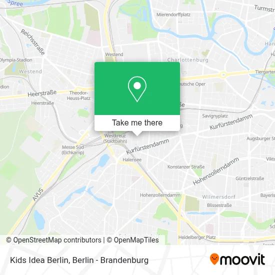 Kids Idea Berlin map