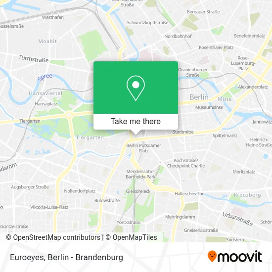 Euroeyes map