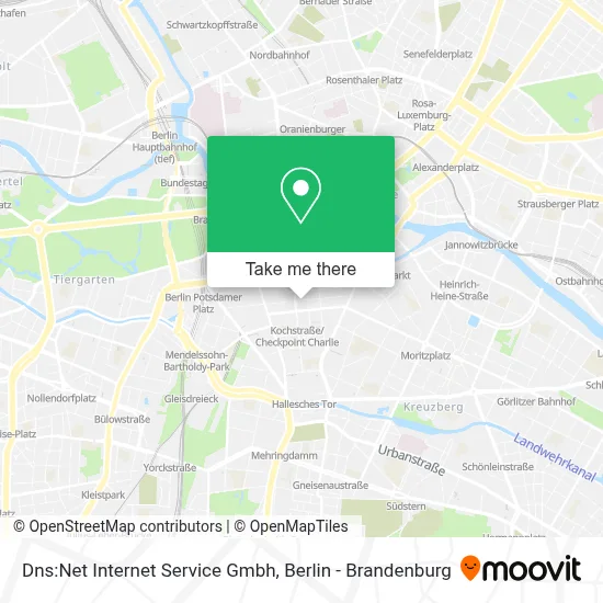 Dns:Net Internet Service Gmbh map