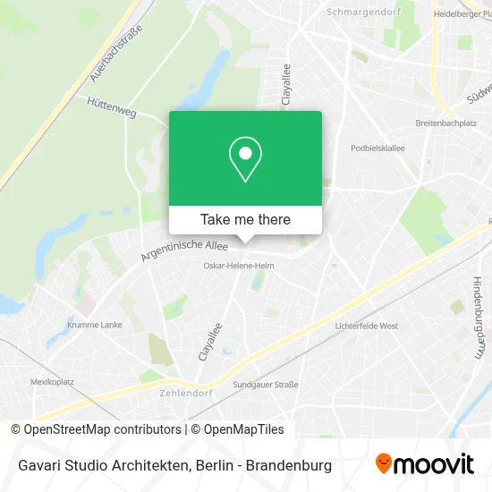 Gavari Studio Architekten map