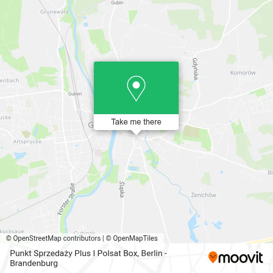 Punkt Sprzedaży Plus I Polsat Box map