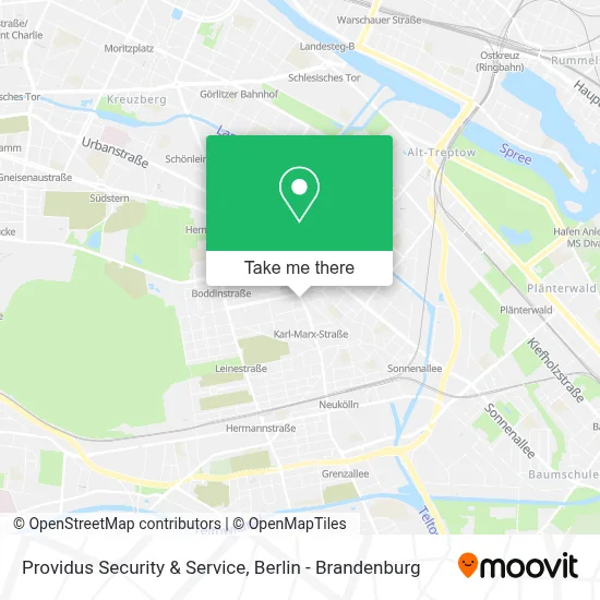 Providus Security & Service map