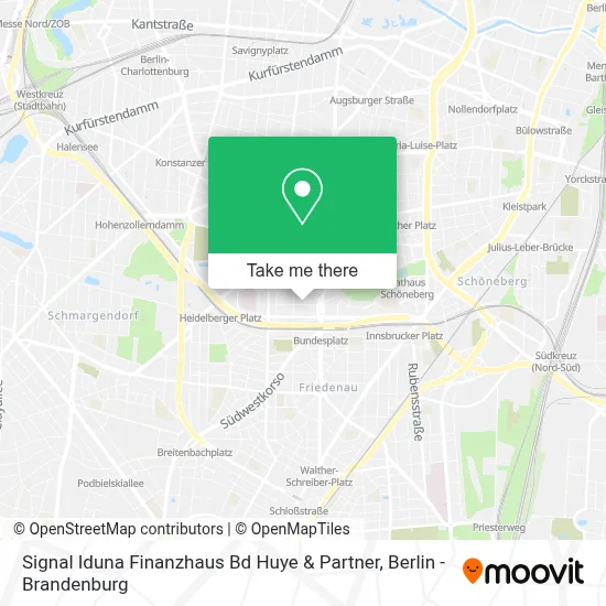 Signal Iduna Finanzhaus Bd Huye & Partner map
