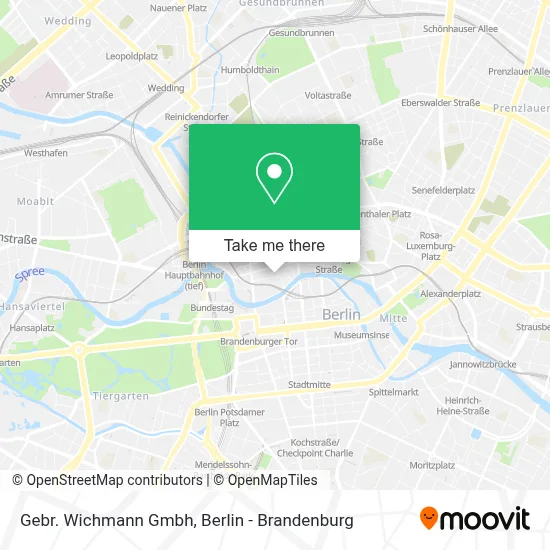 Gebr. Wichmann Gmbh map