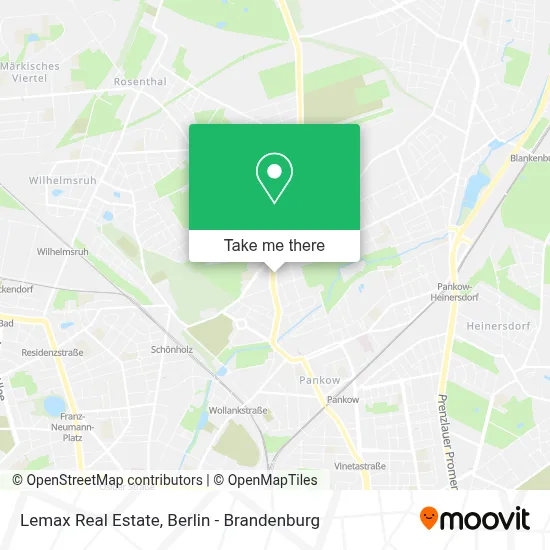 Lemax Real Estate map