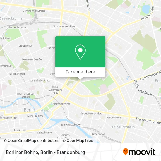 Berliner Bohne map