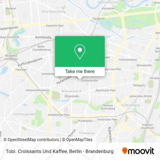 Tobi. Croissants Und Kaffee map