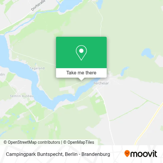 Campingpark Buntspecht map