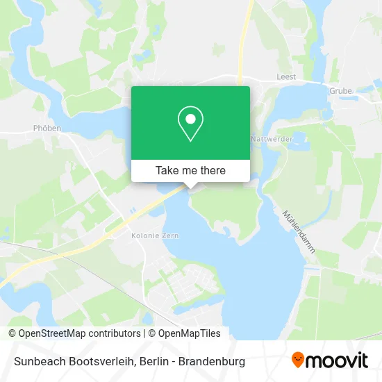 Sunbeach Bootsverleih map