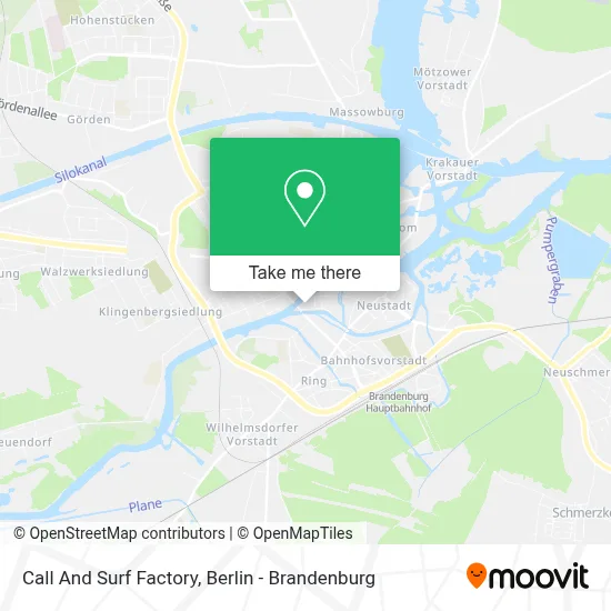 Call And Surf Factory map