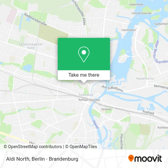 Aldi Nord map