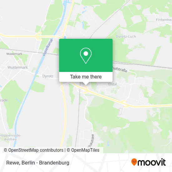Rewe map