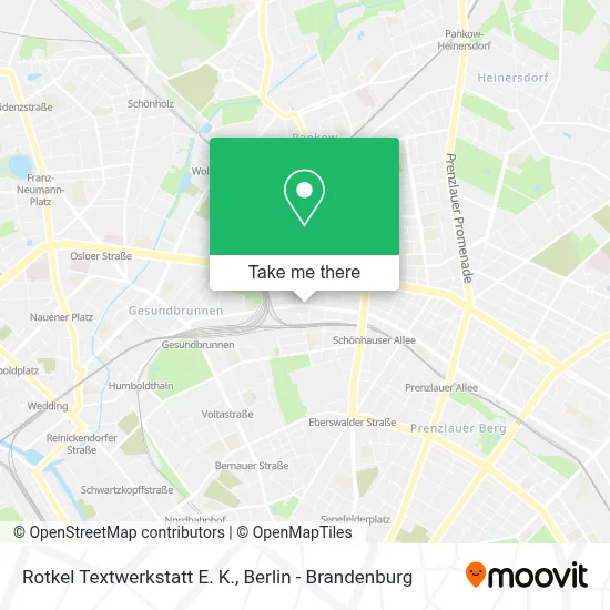 Rotkel Textwerkstatt E. K. map