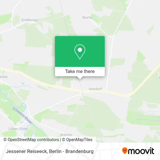 Jessener Reiseeck map