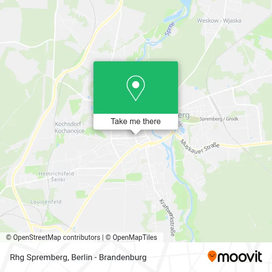 Rhg Spremberg map