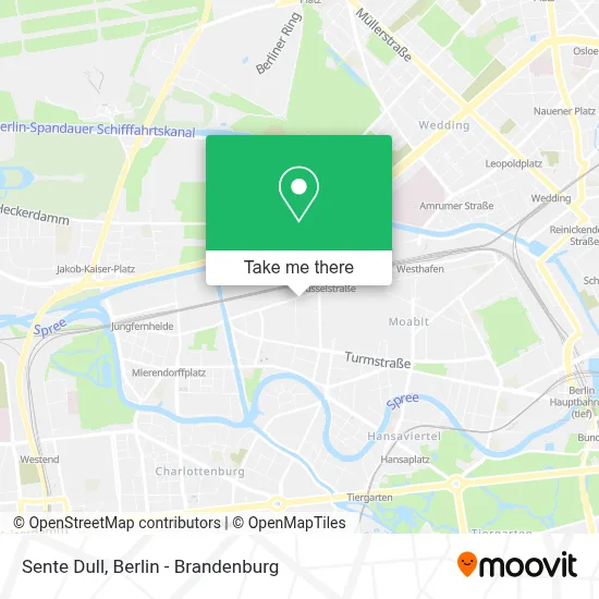 Sente Dull map