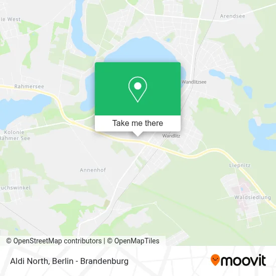 Aldi Nord map