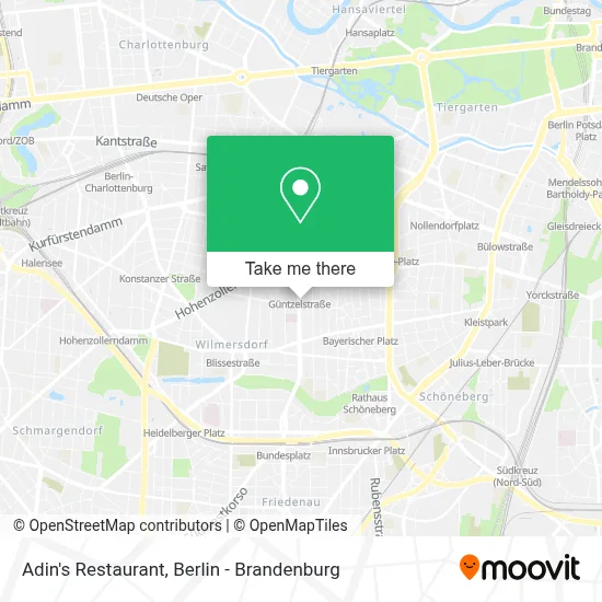 Adin's Restaurant map
