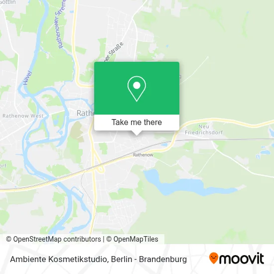 Ambiente Kosmetikstudio map