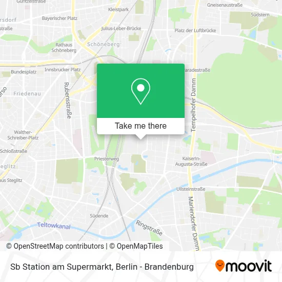 Sb Station am Supermarkt map