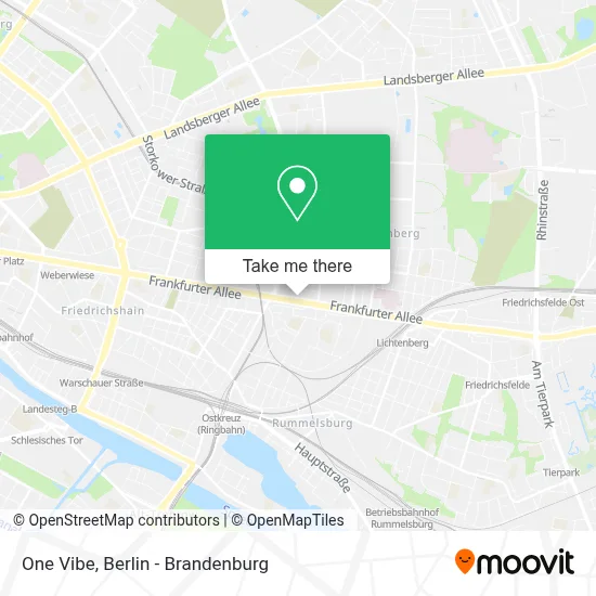One Vibe map