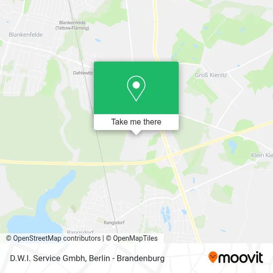 D.W.I. Service Gmbh map