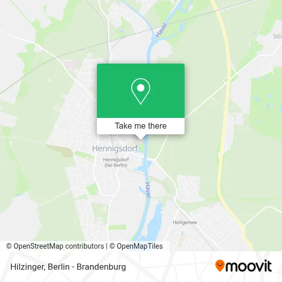 Hilzinger map