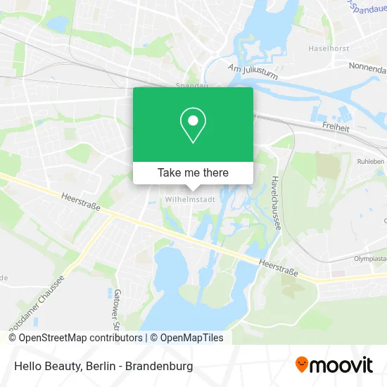 Hello Beauty map