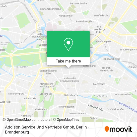 Addison Service Und Vertriebs Gmbh map