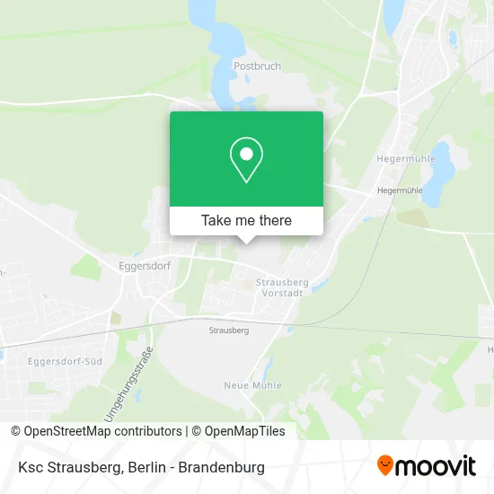 Ksc Strausberg map