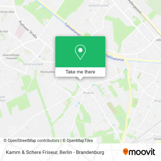 Kamm & Schere Friseur map