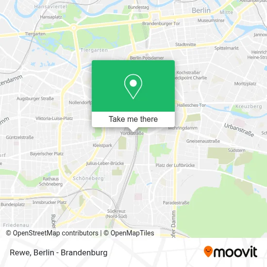 Rewe map